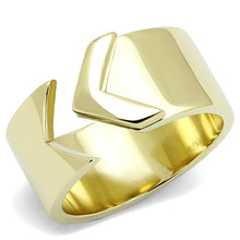 Load image into Gallery viewer, TK3120 - IP Gold(Ion Plating) Stainless Steel Ring with No Stone