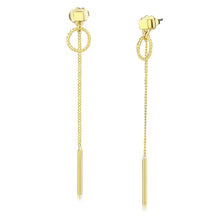Load image into Gallery viewer, TK3677 - IP Gold(Ion Plating) Stainless Steel Earrings with No Stone