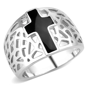 TK3720 - High polished (no plating) Stainless Steel Ring with No Stone