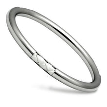 Load image into Gallery viewer, TK407 - High polished (no plating) Stainless Steel Bangle with No Stone