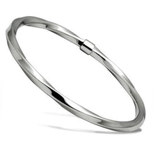 Load image into Gallery viewer, TK410 - High polished (no plating) Stainless Steel Bangle with No Stone