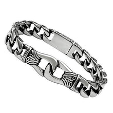 Load image into Gallery viewer, TK435 - High polished (no plating) Stainless Steel Bracelet with No Stone