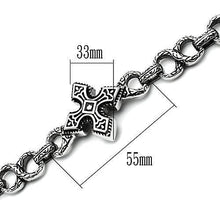 Load image into Gallery viewer, TK439 - High polished (no plating) Stainless Steel Bracelet with No Stone