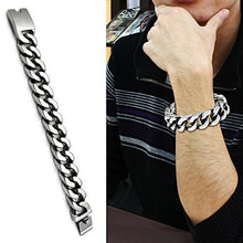 Load image into Gallery viewer, TK442 - High polished (no plating) Stainless Steel Bracelet with No Stone