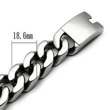 Load image into Gallery viewer, TK442 - High polished (no plating) Stainless Steel Bracelet with No Stone