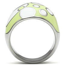 Load image into Gallery viewer, TK511 - High polished (no plating) Stainless Steel Ring with Epoxy  in Multi Color
