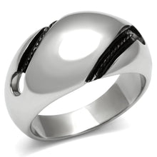Load image into Gallery viewer, TK524 - High polished (no plating) Stainless Steel Ring with No Stone