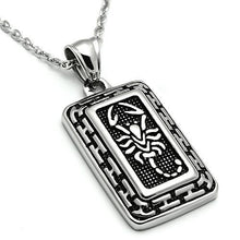 Load image into Gallery viewer, TK546 - High polished (no plating) Stainless Steel Chain Pendant with No Stone