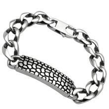 Load image into Gallery viewer, TK566 - High polished (no plating) Stainless Steel Bracelet with No Stone