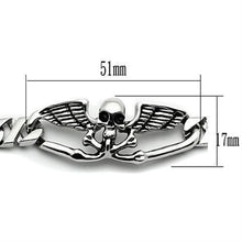Load image into Gallery viewer, TK572 - High polished (no plating) Stainless Steel Bracelet with No Stone