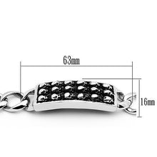 Load image into Gallery viewer, TK573 - High polished (no plating) Stainless Steel Bracelet with No Stone