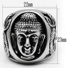 Load image into Gallery viewer, TK582 - High polished (no plating) Stainless Steel Ring with No Stone