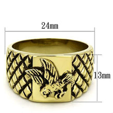 Load image into Gallery viewer, TK773 - IP Gold(Ion Plating) Stainless Steel Ring with No Stone