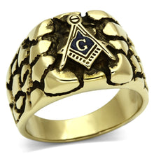 Load image into Gallery viewer, TK778 - IP Gold(Ion Plating) Stainless Steel Ring with No Stone