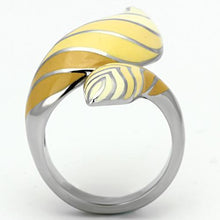 Load image into Gallery viewer, TK837 - High polished (no plating) Stainless Steel Ring with Epoxy  in Multi Color