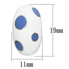 Load image into Gallery viewer, TK900 - High polished (no plating) Stainless Steel Earrings with Epoxy  in Multi Color