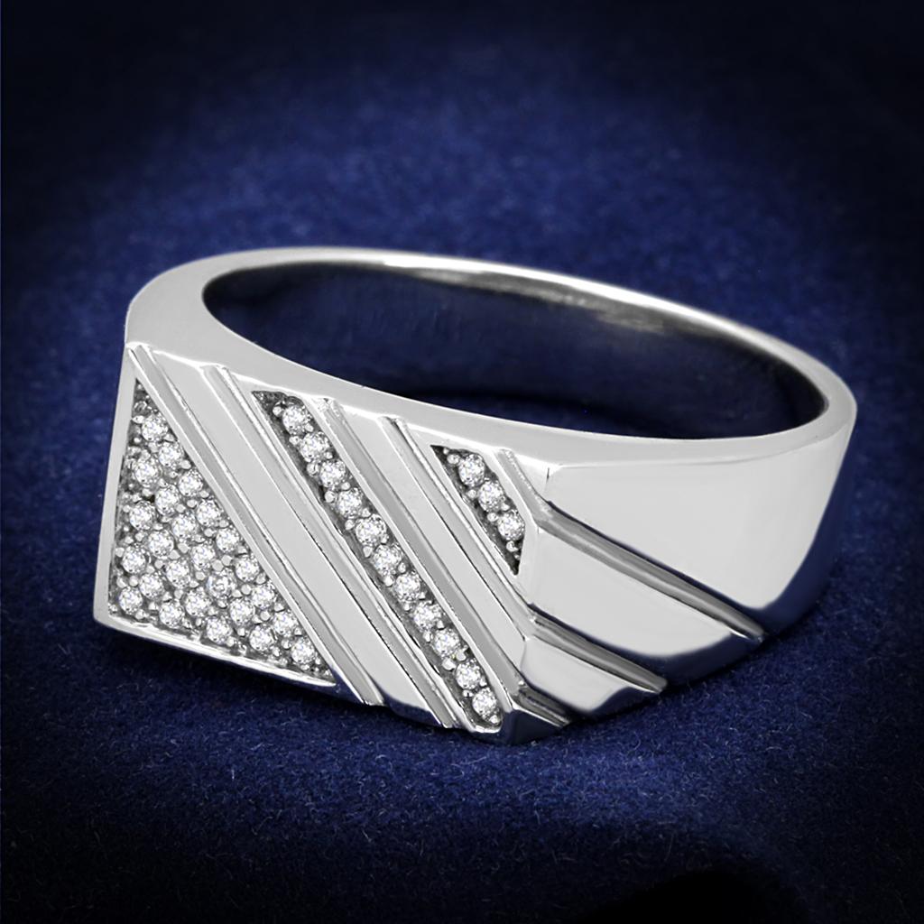 【美品】GARNI-Multiple Studs Ring/Silver/13号 Gualiy Sterling Silver Bands for Men, Silver Wide Ring with