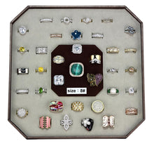 Load image into Gallery viewer, VK-003-SIZE8 - Assorted Brass Ring with Assorted  in Assorted