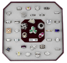 Load image into Gallery viewer, VK-004-SIZE6 - Assorted Brass Ring with Assorted  in Assorted