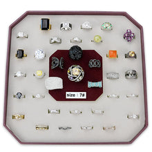 Load image into Gallery viewer, VK-005-SIZE7 - Assorted Brass Ring with Assorted  in Assorted