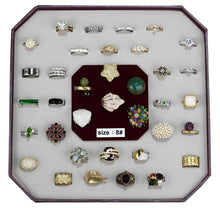Load image into Gallery viewer, VK-006-SIZE8 - Assorted Brass Ring with Assorted  in Assorted