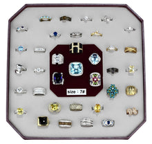 Load image into Gallery viewer, VK-010-SIZE7 - Assorted Brass Ring with Assorted  in Assorted