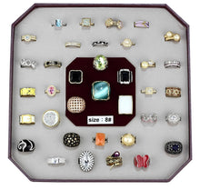 Load image into Gallery viewer, VK-010-SIZE8 - Assorted Brass Ring with Assorted  in Assorted