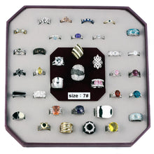 Load image into Gallery viewer, VK-019-SIZE7 - Assorted Brass Ring with Assorted  in Assorted