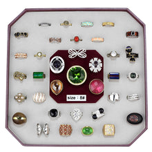 Load image into Gallery viewer, VK-019-SIZE8 - Assorted Brass Ring with Assorted  in Assorted